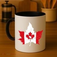 Canada Maple Leaf Flaf Coffee Mug thumb 4