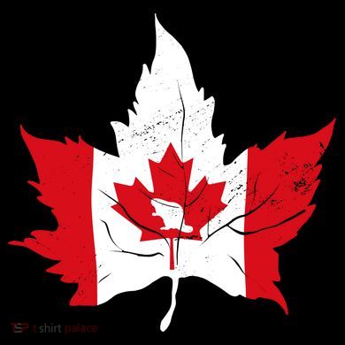 Canada Maple Leaf Flaf Baby Long Sleeve Bodysuit