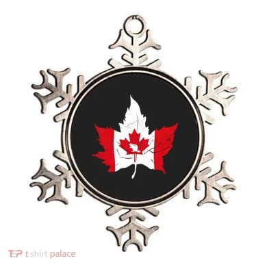 Canada Maple Leaf Flaf Ornament