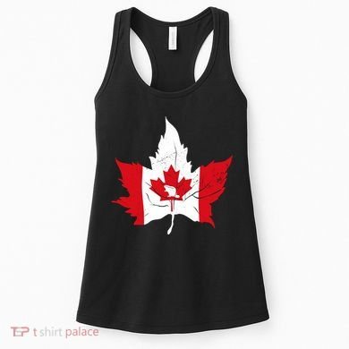 Canada Maple Leaf Flaf Women's Tank Top