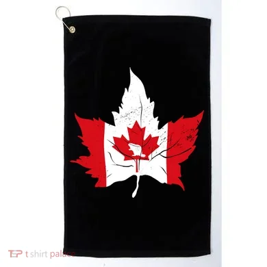 Canada Maple Leaf Flaf Golf Towel