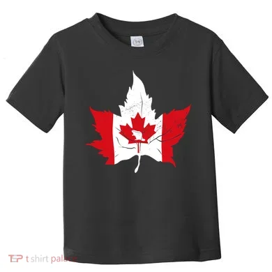 Canada Maple Leaf Flaf Toddler T-Shirt
