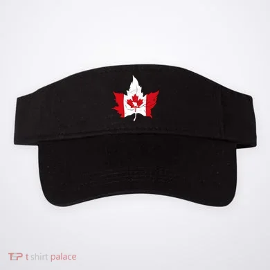 Canada Maple Leaf Flaf Visor
