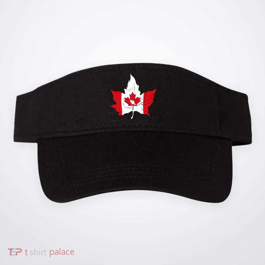 Canada Maple Leaf Flaf Visor
