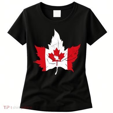 Canada Maple Leaf Flaf Women's T-Shirt