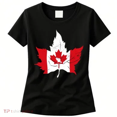 Canada Maple Leaf Flaf Women's T-Shirt