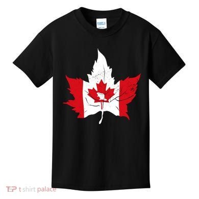 Canada Maple Leaf Flaf Kids T-Shirt