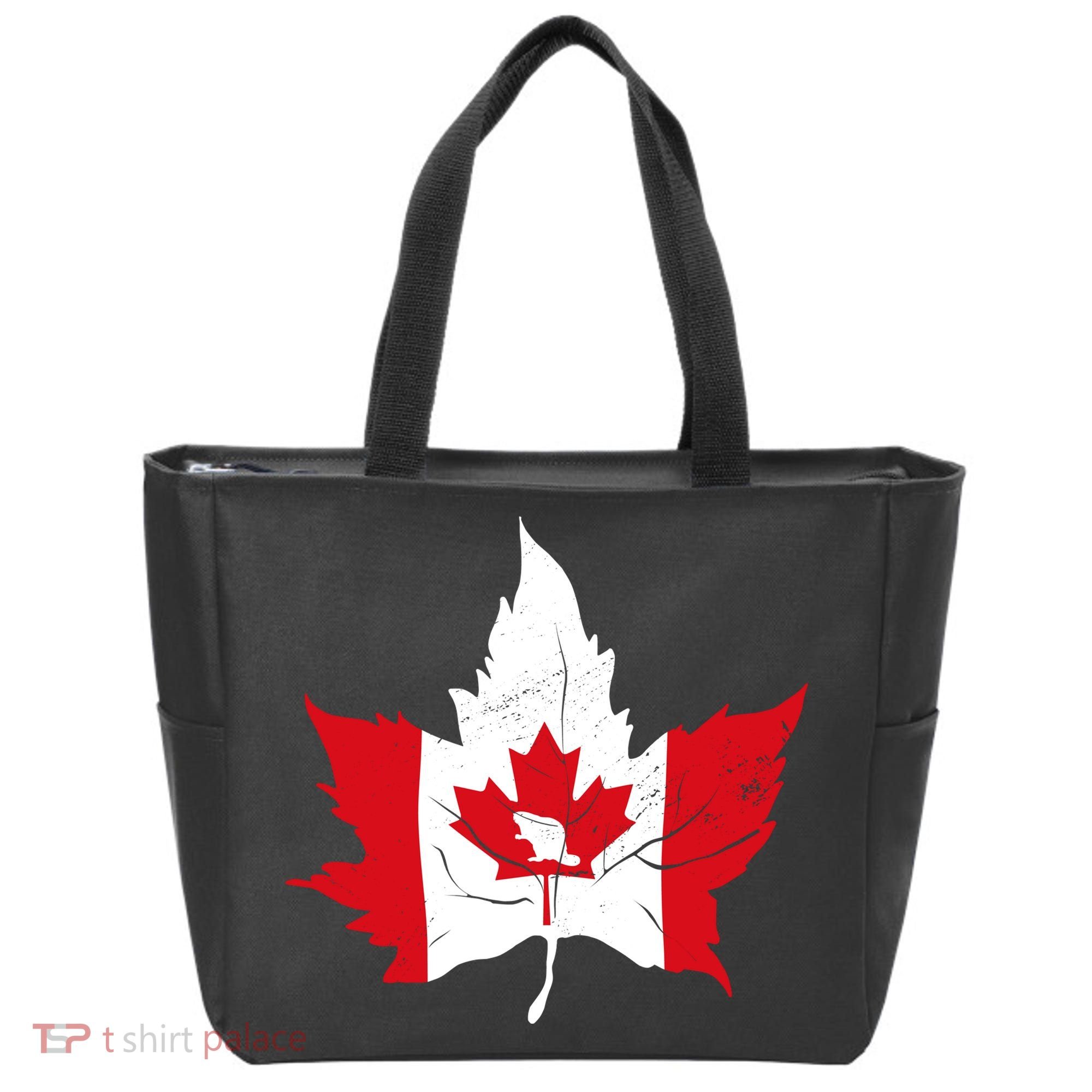 Canada Maple Leaf Flaf Tote Bag