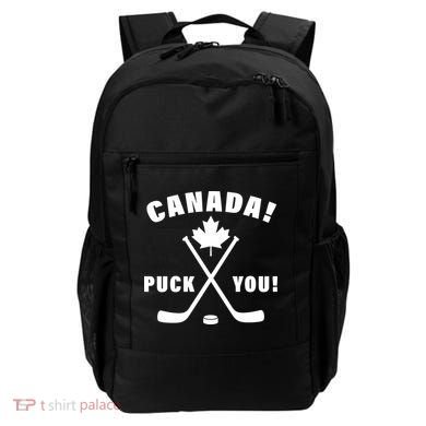Canada Puck You Hockey Backpack