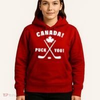 Canada Puck You Hockey Hoodie thumb 5