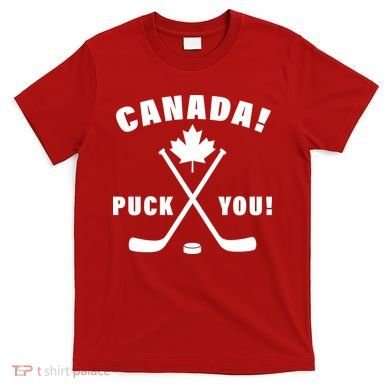 Canada Puck You Hockey T-Shirt
