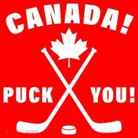 Canada Puck You Hockey Kids Hoodie thumb 5