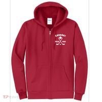 Canada Puck You Hockey Full Zip Hoodie thumb 0