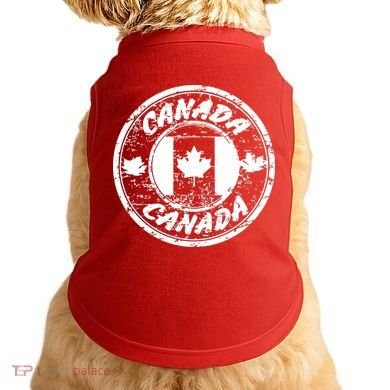 Canada Retro Circle Doggie Tank