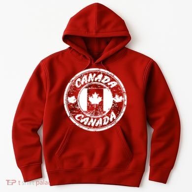 Canada Retro Circle Hoodie