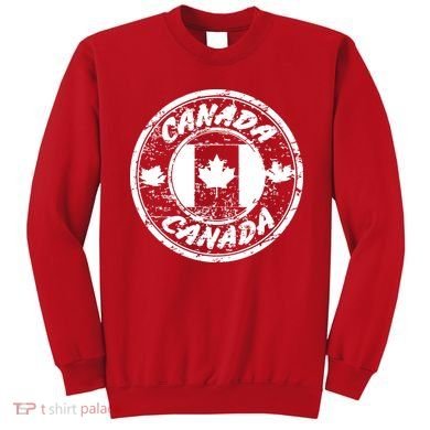 Canada Retro Circle Sweatshirt