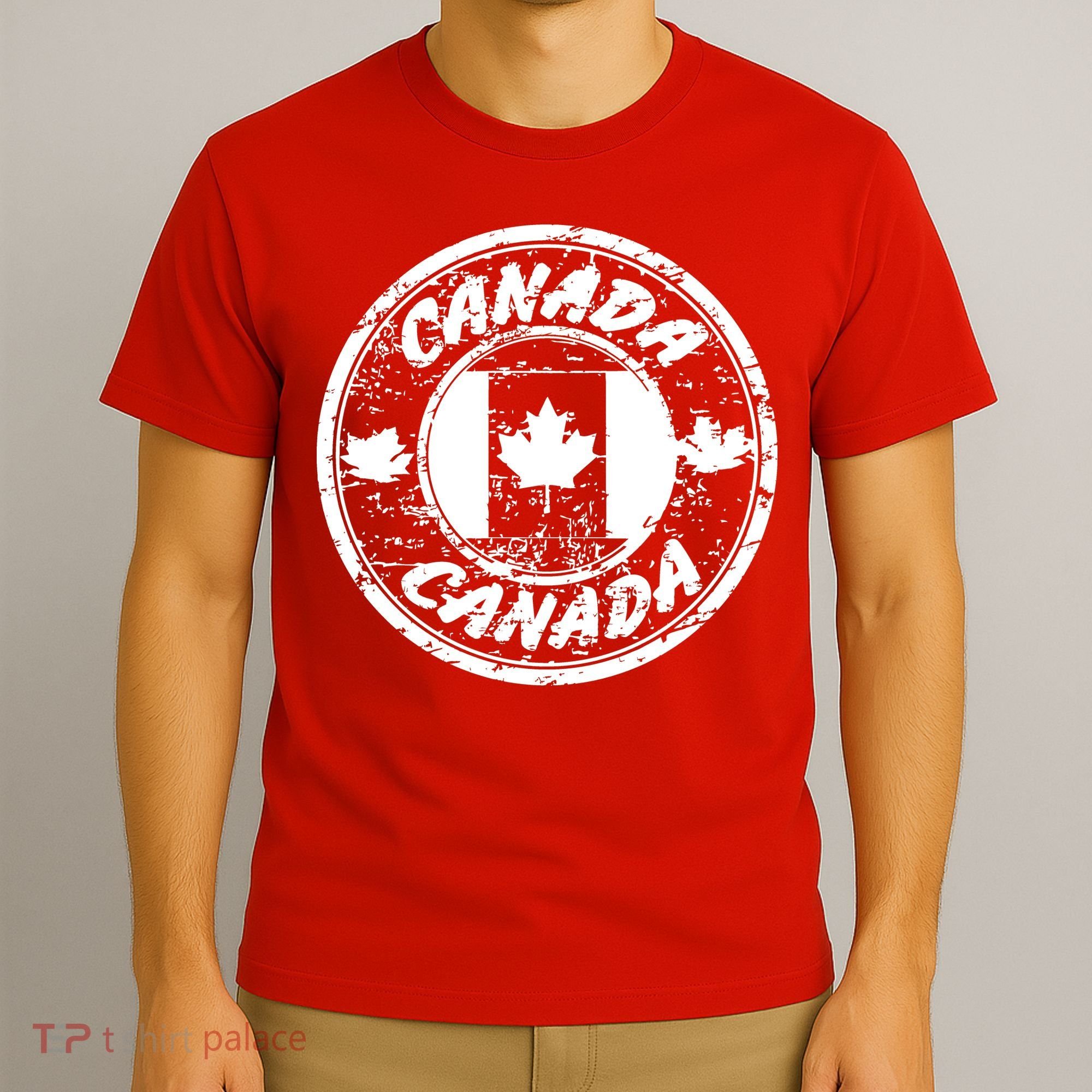 Canada Retro Circle T-Shirt