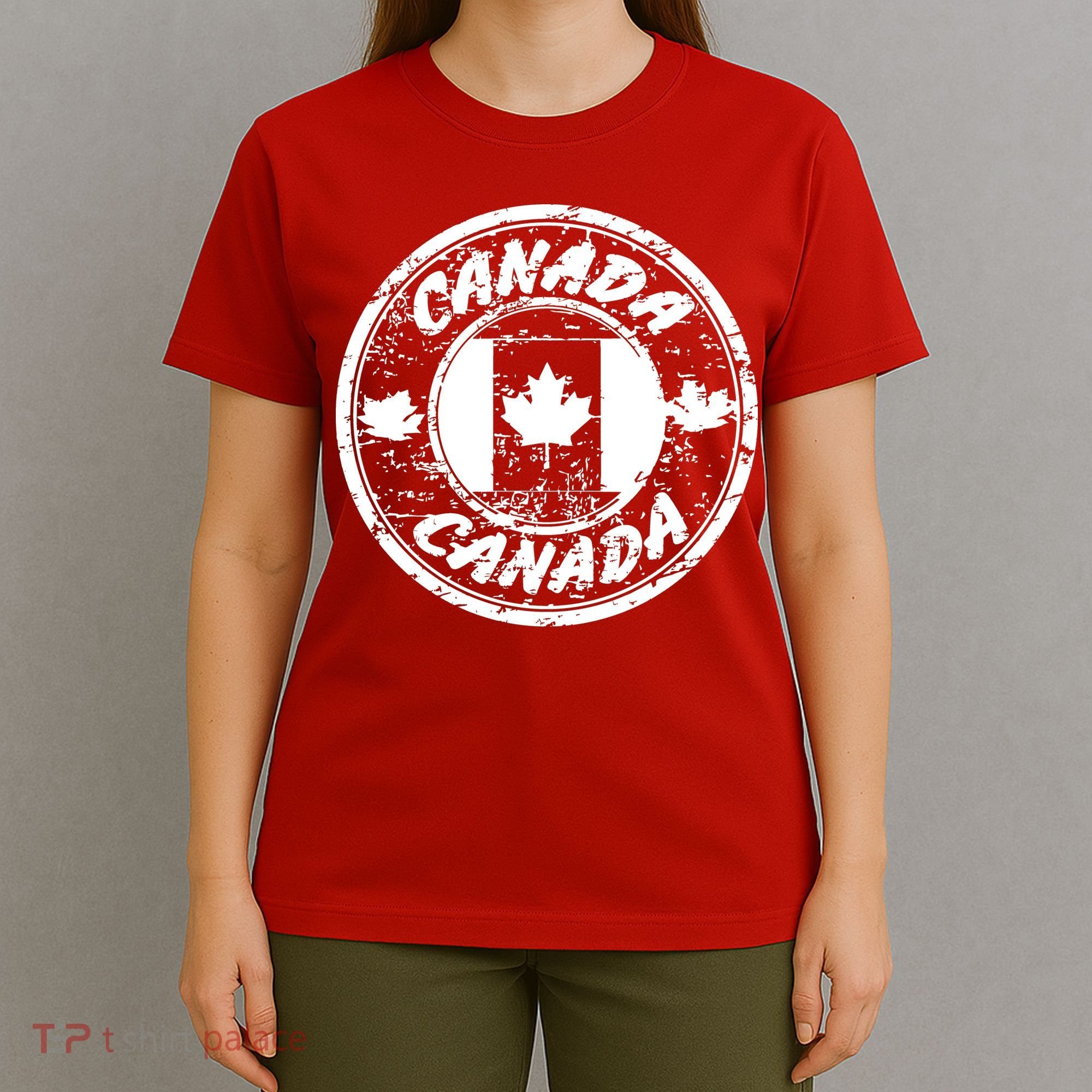 Canada Retro Circle T-Shirt