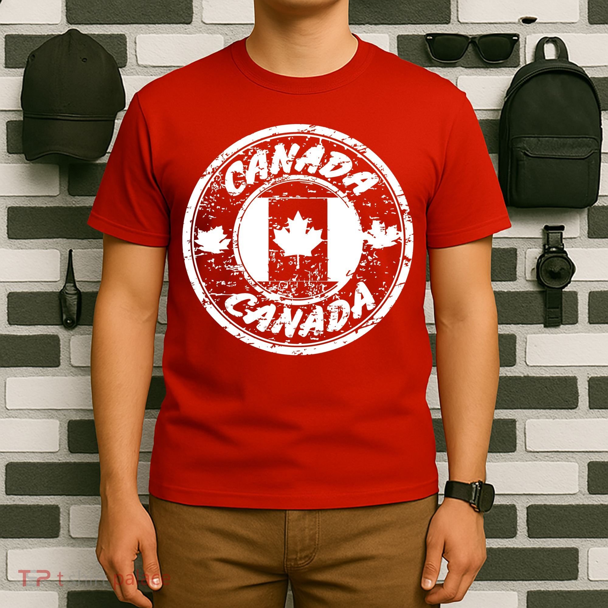 Canada Retro Circle T-Shirt