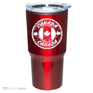 Canada Retro Circle Tumbler
