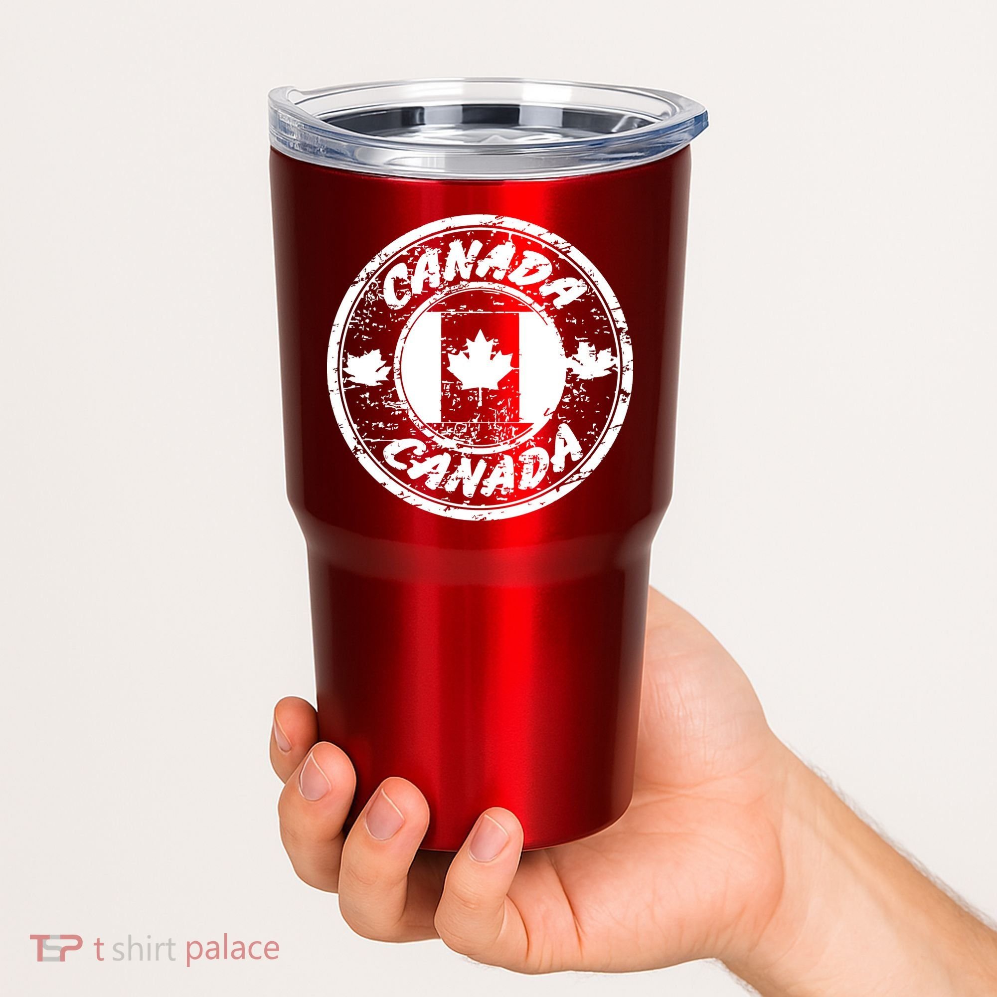 Canada Retro Circle Tumbler