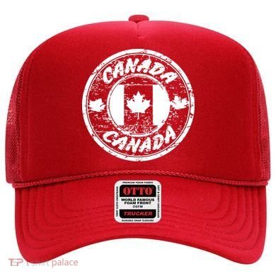 Canada Retro Circle Hat
