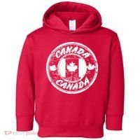 Canada Retro Circle Toddler Hoodie thumb 0