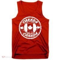 Canada Retro Circle Tank Top thumb 0