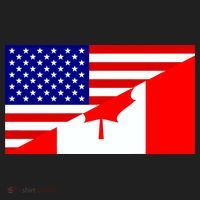 Canadian American USA Flag Beanie thumb 2