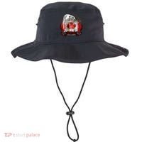 Canadian Polar Bear Wildlife Bucket Hat thumb 0