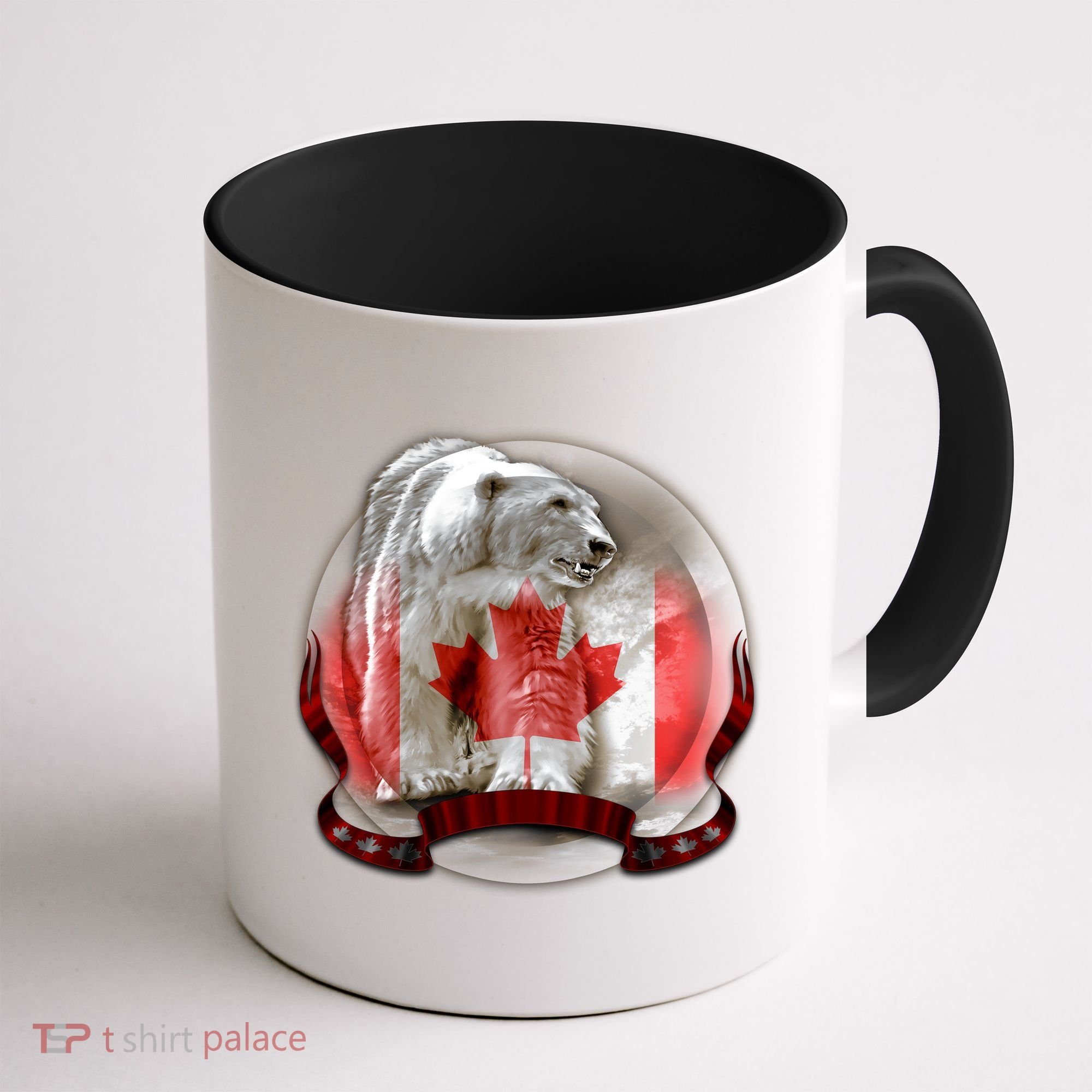 Canadian Polar Bear Wildlife Coffee Mug