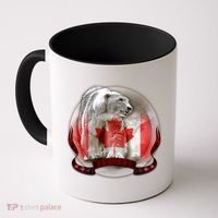 Canadian Polar Bear Wildlife Coffee Mug thumb 0