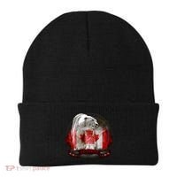 Canadian Polar Bear Wildlife Beanie thumb 0