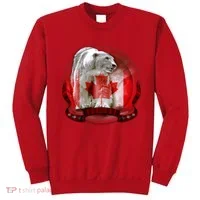 Canadian Polar Bear Wildlife Sweatshirt thumb 0
