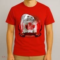 Canadian Polar Bear Wildlife T-Shirt thumb 3