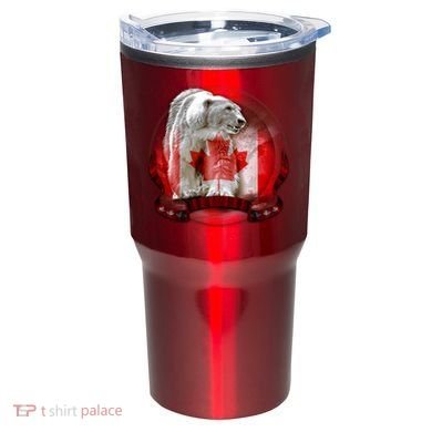 Canadian Polar Bear Wildlife Tumbler
