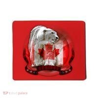 Canadian Polar Bear Wildlife Mousepad thumb 0