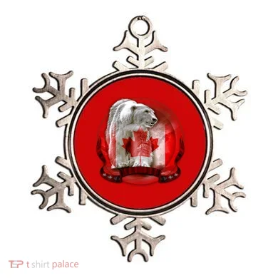Canadian Polar Bear Wildlife Ornament