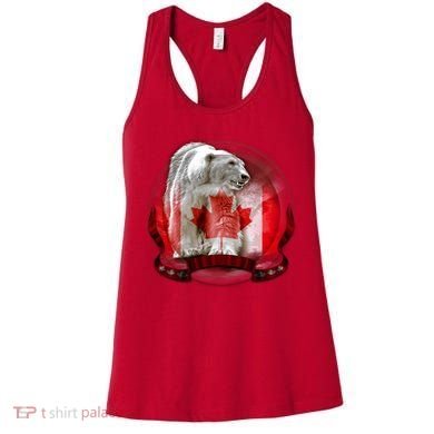 Canadian Polar Bear Wildlife Women's Tank Top
