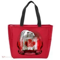 Canadian Polar Bear Wildlife Tote Bag thumb 0