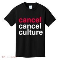 Cancel Cancel Culture Kids T-Shirt thumb 0