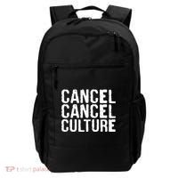 Cancel Cancel Culture Distressed Backpack thumb 0