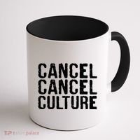 Cancel Cancel Culture Distressed Coffee Mug thumb 1