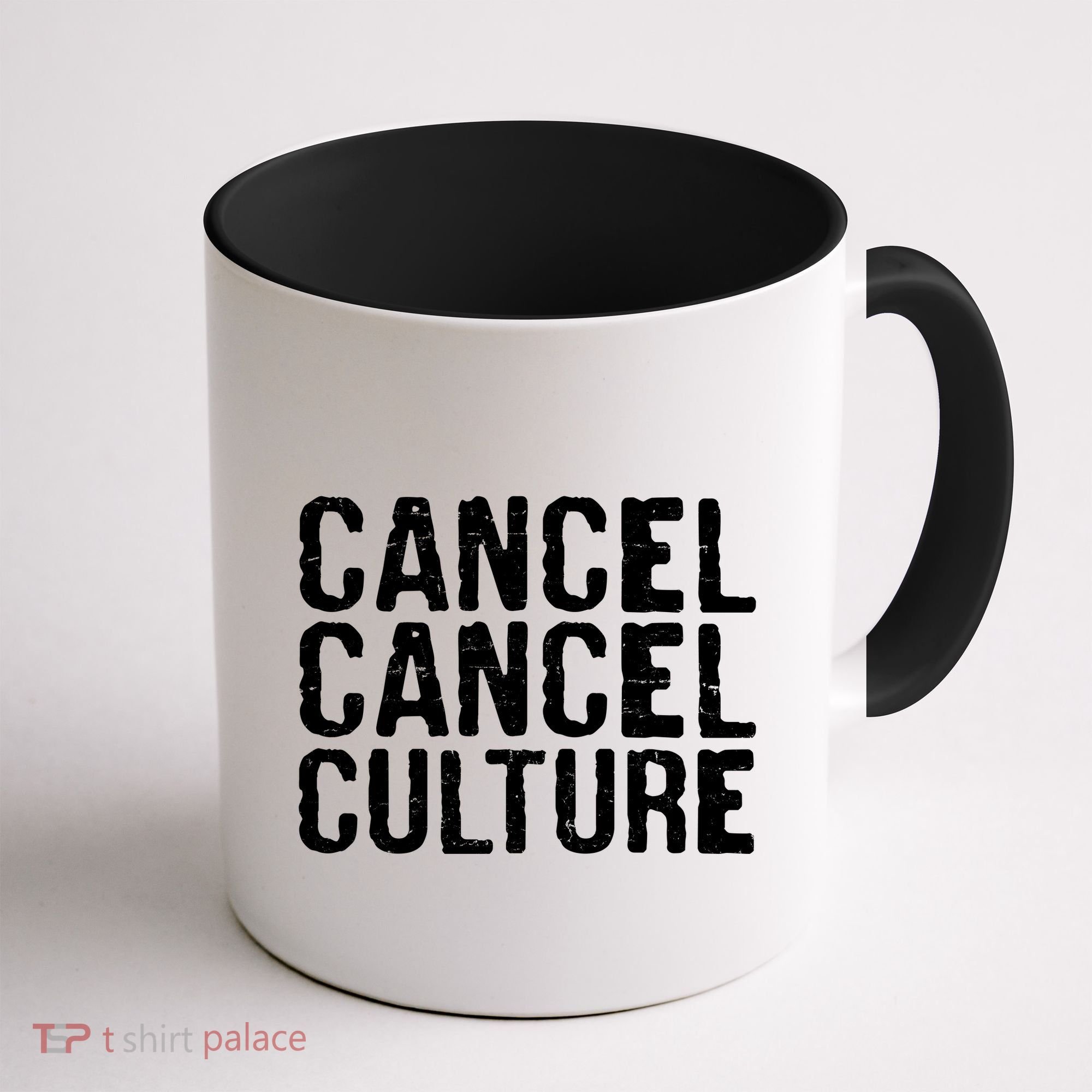 Cancel Cancel Culture Distressed Coffee Mug