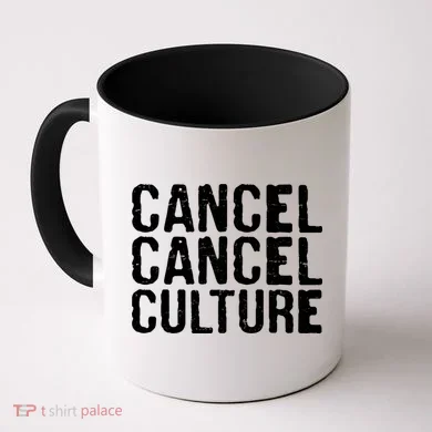 Cancel Cancel Culture Distressed Coffee Mug