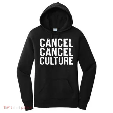 Cancel Cancel Culture Distressed Women's Hoodie