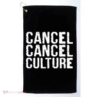 Cancel Cancel Culture Distressed Golf Towel thumb 0