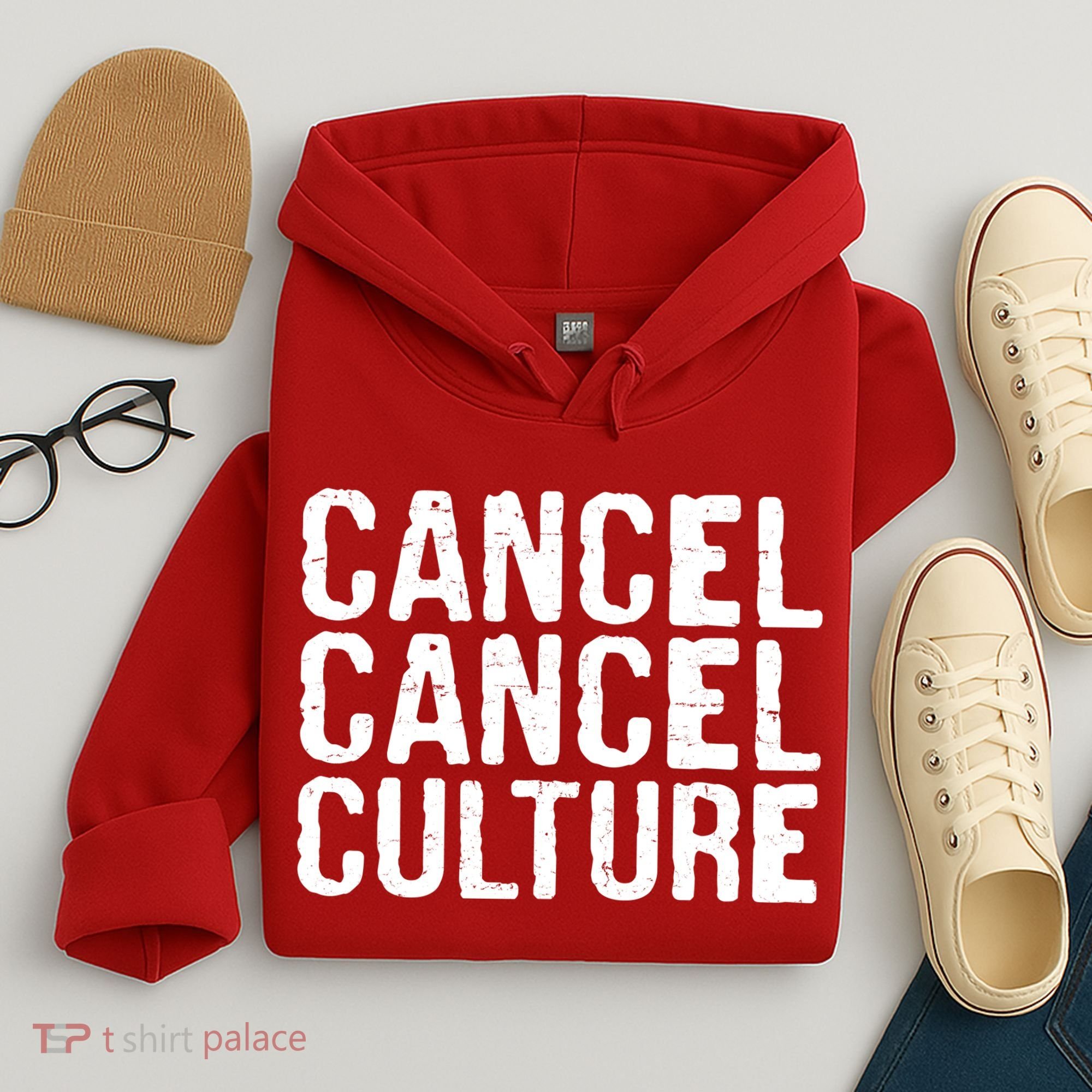 Cancel Cancel Culture Distressed Hoodie