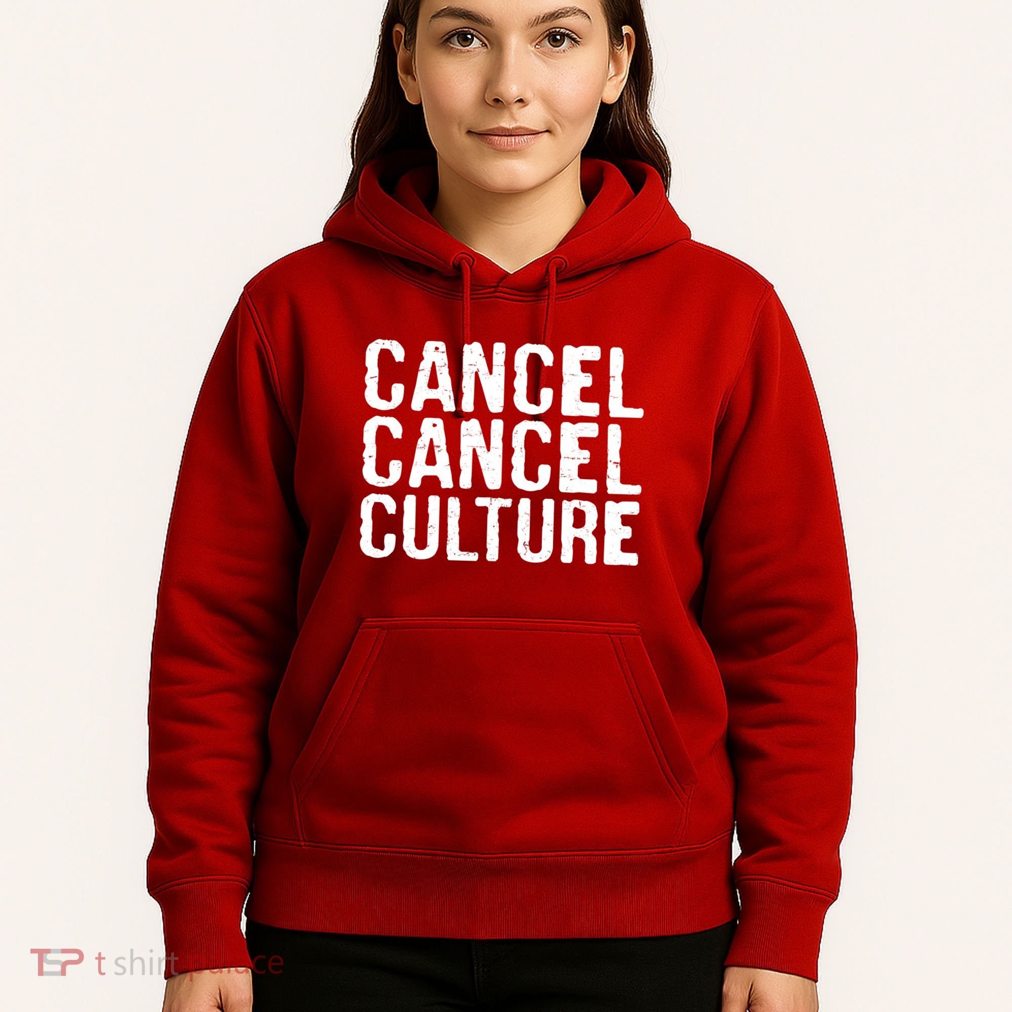 Cancel Cancel Culture Distressed Hoodie
