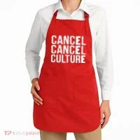Cancel Cancel Culture Distressed Apron thumb 2